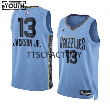NBA Memphis Grizzlies Trikot Jaren Jackson Jr. 13 Jordan 2022-23 Statement Edition Blau Swingman - Kinder